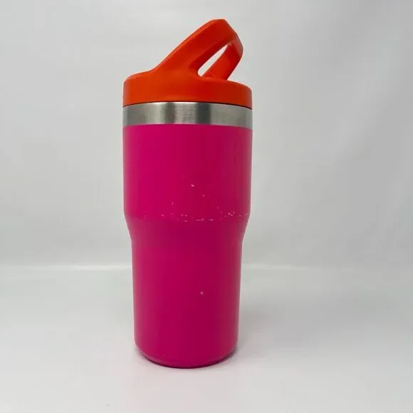 Stanley 20 oz Stainless Steel Ice Flow Go Flip Straw Tumbler Vivid Violet Flawed - Picture 2 of 9